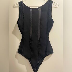 House of CB black bodysuit Size Large